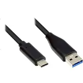 GOOD CONNECTIONS USB 3.0 an USB-C CU 0,5m schwarz