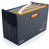 Rapesco SupaFile Plus uitvouwbare dossiermap met tabs, A4+, 13-vaks