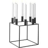 Audo Copenhagen Kubus 8 Kandelaar Black