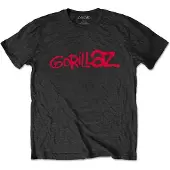 Ginza.se Gorillaz - Logo Heren T-shirt - L - Zwart