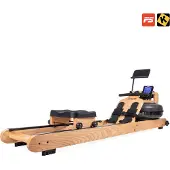 VirtuFit Elite Water Resistance Houten Roeitrainer - Oak - Gratis trainingsschema