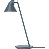 Louis Poulsen Design tafellamp NJP Mini, dimbaar, blauw, Woon-/ Eetkamer, Aluminium, Design, tafellamp