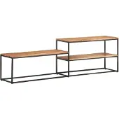 vidaXL Tv-meubel 180x30x50 cm massief acaciahout