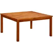 vidaXL Tuintafel 85x85x45 cm massief acaciahout