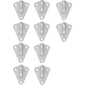 Pricenet Touwhaak metaal 40x45mm 10 stuks