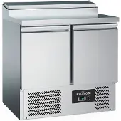 Ecofrost Saladette 240L - 2 Deuren - Statisch Koeling - +2°C/+8°C