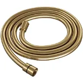 Brauer Gold Carving Staande Badkraan - handdouche staaf 1 stand - 2 carving knoppen - inclusief inbouwdeel - PVD - geborsteld goud 5-GG-262