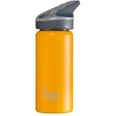 Laken Thermo 0.5L Dubbelwandige isolerende rvs fles met Jannu drinkdop