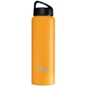 Laken Thermofles dubbelwandig RVS 1 liter - yellow