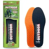 Footgel inlegzolen Outdoor Trekking - Eucalyptus - Groen - 35-38