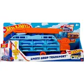 Hot Wheels Speed Drop Transport Vehicle Goud Kinderen