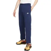 Nike Sportswear Club Fleece Openhem Joggers in Navy