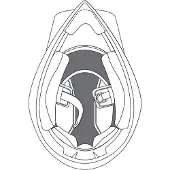 AGV Ax9 Crown Binnenvoering