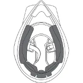 AGV Ax9 Wangkussentjes