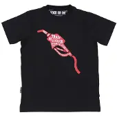 Rock Or Die Oil Veins T-shirt Met Korte Mouwen