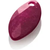 Sparkling Jewels Hanger Leaf Editions Facet Fuchsia Jade PENGEM49-FCT-S