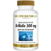 Golden naturals Krillolie 500 mg (60sft)