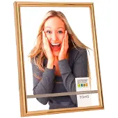 Deknudt S011A4 30x45 Wissellijst Papierformaat: 30 x 45 cm (b x h) 30 cm x 45 cm Goud