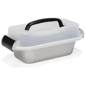Patisse Cakevorm Silver Top Met Draagdeksel 23 cm