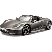 Bburago Modelauto Porsche 918 Spyder - speelgoed auto schaalmodel