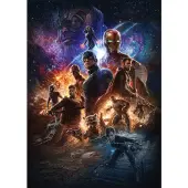 Overig Fotobehang Avengers Battle Of Worlds - Meerkleurig - 2,80m X 200cm