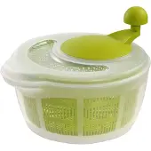 Westmark Slacentrifuge, inhoud: 5 l, ø 26 cm, kunststof, BPA-vrij, Fortuna, kleur: doorzichtig/groen, 2432224A