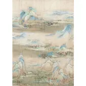 Overig Fotobehang Amenity - Bruin - 2,80m X 200cm
