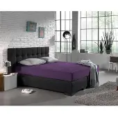 Dreamhouse Hoeslaken - enkel jersey - paars - 200x200/220 cm