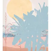 Overig Fotobehang Banana Leaves - Meerkleurig - 2,80m X 250cm