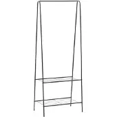 Super Merchant Kledingrek 59x35x150 cm zwart