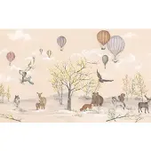 Overig Fotobehang Forest Expedition - Meerkleurig - 2,80m X 450cm