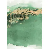 Overig Fotobehang Posh - Groen - 2,80m X 200cm