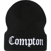 Mister tee beanie muts Compton in black