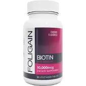 Foligain Biotine Supplement 10.000 mcg (60 Tabletten) - vitamines, vitamine-b8 - vitamine-b8