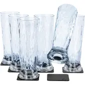 Silwy Beer Cup 500ml 6 Units Transparant