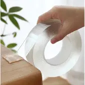 HaverCo Dubbelzijdige transparante Nano tape / 3cm x 5 meter /