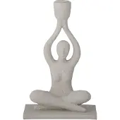 Bloomingville Lucie kandelaar 24 cm Wit