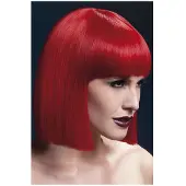Fever Professionele pruik kort Rood Lola