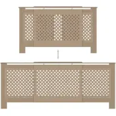 vidaXL Radiatorombouw 205 cm MDF