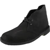 Clarks Clarksvoor mannen. 26155571 SchoenenDesert Boot marine (41), Leer, Plat, Veters, Casual, Marineblauw