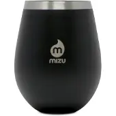 Mizu Wine Tumbler Ceramic Drinkbeker Black 330 ML