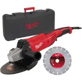Milwaukee AG 22-230 Haakse slijpmachine + diamantset