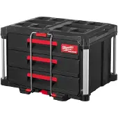 Milwaukee PACKOUT Gereedschapskoffer met Drie Lades - 4932472130