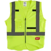 Milwaukee 4932471890 Veiligheidshesje Hi-vis Klasse 2 (1 Stuk) | Maat: L/XL