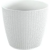 Prosperplast 3.5l Wheaty Collection 189x189x167 Mm Flowerpot Wit