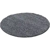 Muratap Basic rond shaggy vloerkleed hoogpolig- 120 cm rond