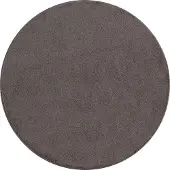 Muratap Basics effen rond vloerkleed laagpolig- 120 cm rond