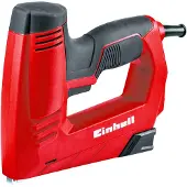 Einhell Elektrische Nietmachine TC-EN 20 E - 20 schoten/min - Voor nietjes type 53 / spijkers type 47 - Elektronische slagkrachtselectie - Incl. 1000 nietjes/500 spijkers