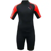 Seland Ari Neoprene 2.5 Mm Junior Short Sleeve Shorty Zwart 10 Years Jongen