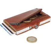 Silvergear Luxe Pasjeshouder Leer Bruin